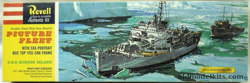 Revell 1/292 USS Burton Island Icebreaker - Picture Fleet Issue, H379-169 plastic model kit